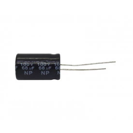 Capacitor Eletrolítico de 68uF - 25V a 400V