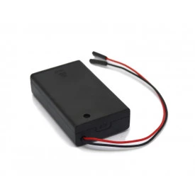 Suporte para 3 Pilhas AAA com Tampa - 719572-18-015 F