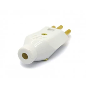 Plug Tomada 2P+T 20A/250V Cinza - 8317300 - FAME