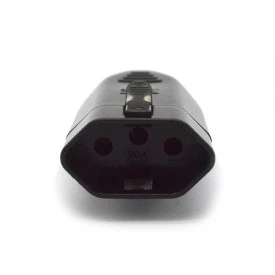 Tomada PAD 2P+T 20A/250V Preto - 8321470