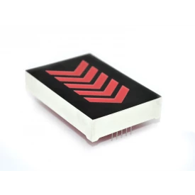 Display Seta 5 segmentos vermelho Anodo - A-3856SR