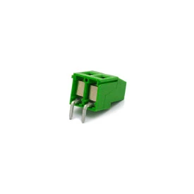 Conector Verde Multipolar AKZ700-02 Macho de 2 vias - Passo 5.08mm - Phoenix Mecano