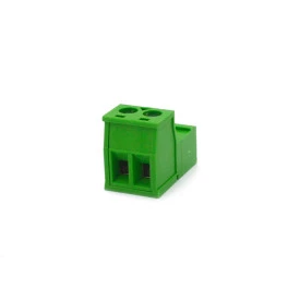 Conector Verde Multipolar AKZI950.02 Macho de 2 Vias - Passo 5,08mm - Phoenix Mecano