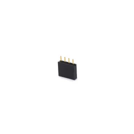 Barra de Pinos Simples 1x4 Passo de 2,54mm - BCI004-1E