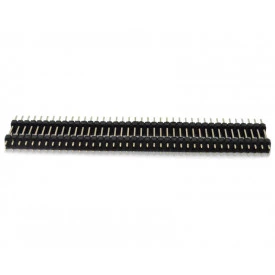Barra de Pinos Dupla Espaçador 2x40 Macho - BMEB040-2E