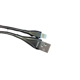 Cabo USB Lightning em Metal 1 Metro - CB-98
