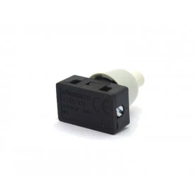 Chave Push-Button com Trava para Painel Liga/Desliga 2A/250V - Cinza - 1185CZ-N