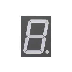 Display LED 7 Segmentos 4" Anodo Vermelho - D4566A A-4001E