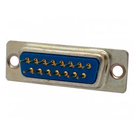 Conector DB15 Fêmea PCI 180º 