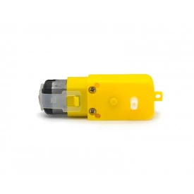 Motor DC 3 a 6V com Caixa de Redução e Eixo Duplo - DG01D48-1