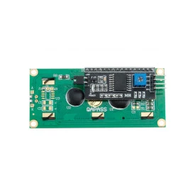 Display LCD 16x2 Azul com Luz de Fundo (Backlight) com Módulo I2C Soldado - GC-173