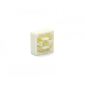 Knob Quadrado - Branco - DS-1042-02-FW - Connfly