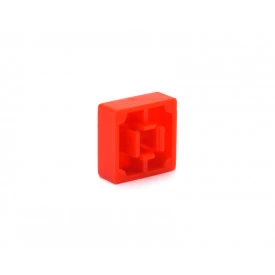Knob Quadrado - Vermelho - DS-1042-02-FR - Connfly