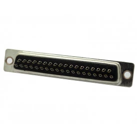 Conector DB37 Fêmea Solda Fio DS1033-37FBNSISS 
