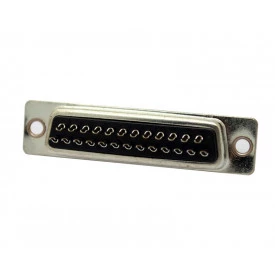 Conector DB25 Fêmea Solda Fio DS1033-25FBN6SS-CT - Connfly