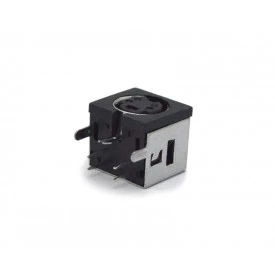 Conector Mini Din Fêmea PCI DS1093-03BN4-0 - 4 Pinos - Jiali