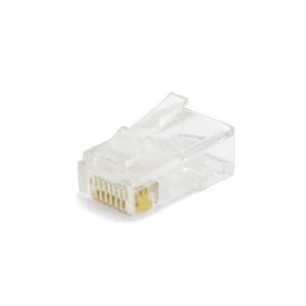 Conector RJ45 Macho com 8 vias - DS1123-01-P80T - Connfly