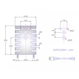 Dissipador de Calor - DS631
