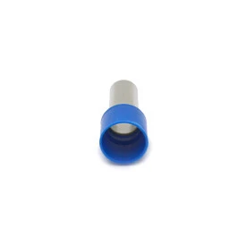 Terminal Tubular Ilhós Isolado 6 AWG 16.0mm² Azul - ES16000-1 - Eletro Service