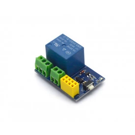 Adaptador ESP8266 ESP-01 com Relé 5V 10A 1 Canal Compatível com Arduino