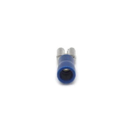 Terminal Faston Fêmea Isolado 16-14 AWG 1.1 a 2.5mm Azul - FE1614-41 - Eletro Service