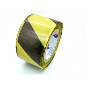 Fita Isolamento Zebrada Amarela e Preta 7cm x 200m  - SafetyTec