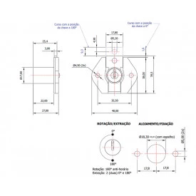 Fechadura de Embutir Pacri - FL-130