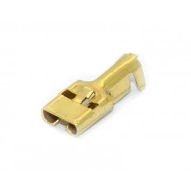Terminal Faston Fêmea 6,3mm com Trava 1,5 - 2,5mm - FRU322102