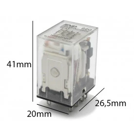 Relé Multiuso Contato 4NA + 4NF HH54P 220V