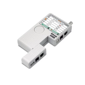 Testador de Cabos RJ45, RJ11, BNC e USB - HTC-41 - Hikari