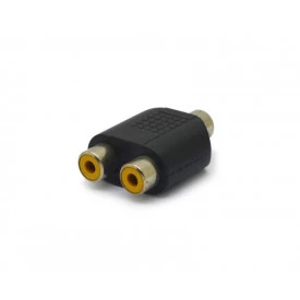Adaptador Jack RCA para Jack RCA Duplo - JD-W8022 - Jinda