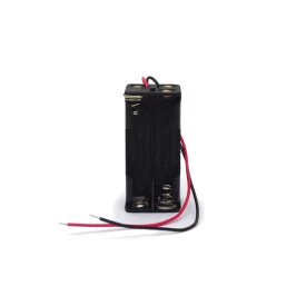 Suporte Para 4 Pilhas AAA com Rabicho - JD-W9030 - Jinda