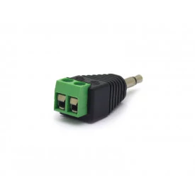 Plug P2 Mono Para Borne de 2 vias - JD15-1012 - Jinda