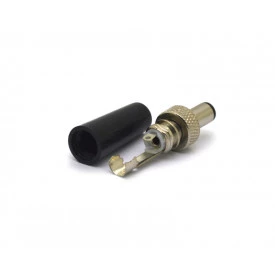 Plug DC 2,1mmx5,5mm com Rosca - JD15-4037 - Jinda