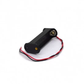 Suporte Para 2 Pilhas AA JL33402B Com Rabicho - Jiali