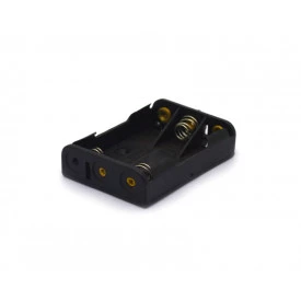 Suporte Para 3 Pilhas AAA Solda Fio - JD15-6028B - Jinda