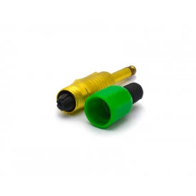 Plug P10 6,35mm Mono Dourado JL11093 - Jiali