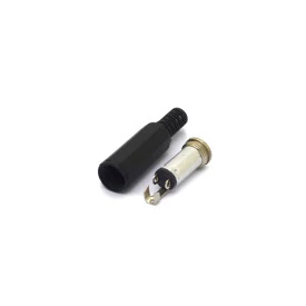 Jack J2 3,5mm Estéreo com Rabicho - JL11104B - Jiali