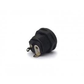 Jack Power DC J4 2,5x5,5mm com Pino de 2,5mm - JL13027B - Jiali