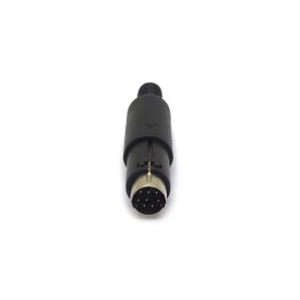 Conector Mini Din Macho JL21323/8P 8 Pinos Com Rabicho  - Jiali