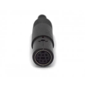 Conector Mini Din Fêmea JL21324/7P Com Rabicho - Jiali