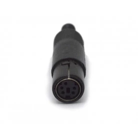 Conector Mini Din Fêmea JL21324/5P Com Rabicho - Jiali