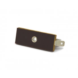 Porta Fusível para soldar fio em fenolite JL25010/PF.1651 para fusível 3AG