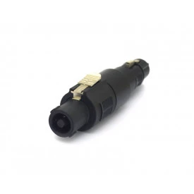 Adaptador Mic Fêmea 3P para Plug Macho 4P - JL33038B-4P - Jiali