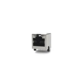 Conector RJ45 Fêmea 8 vias Blindado 90º PCI - JL46057