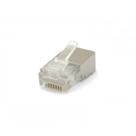 Conector RJ45 Blindado 8P8C 8 Vias - JL52002 - Jiali