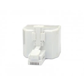 Adaptador RJ12 Macho para 2 RJ12 Fêmea 06 Vias - 6P6C/2X6P6C - JL52010B - Jiali