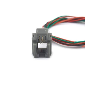 Conector Jack Modular 6P4C com Fio - JL52061 - Jiali
