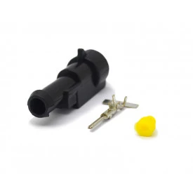 Conector Selado Automotivo 1 Via Macho - LW-66501S0131