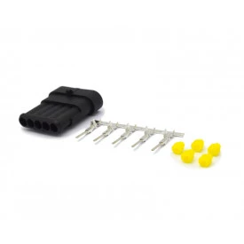 Conector Selado Automotivo 5 Vias Macho - LW-66501S0531
